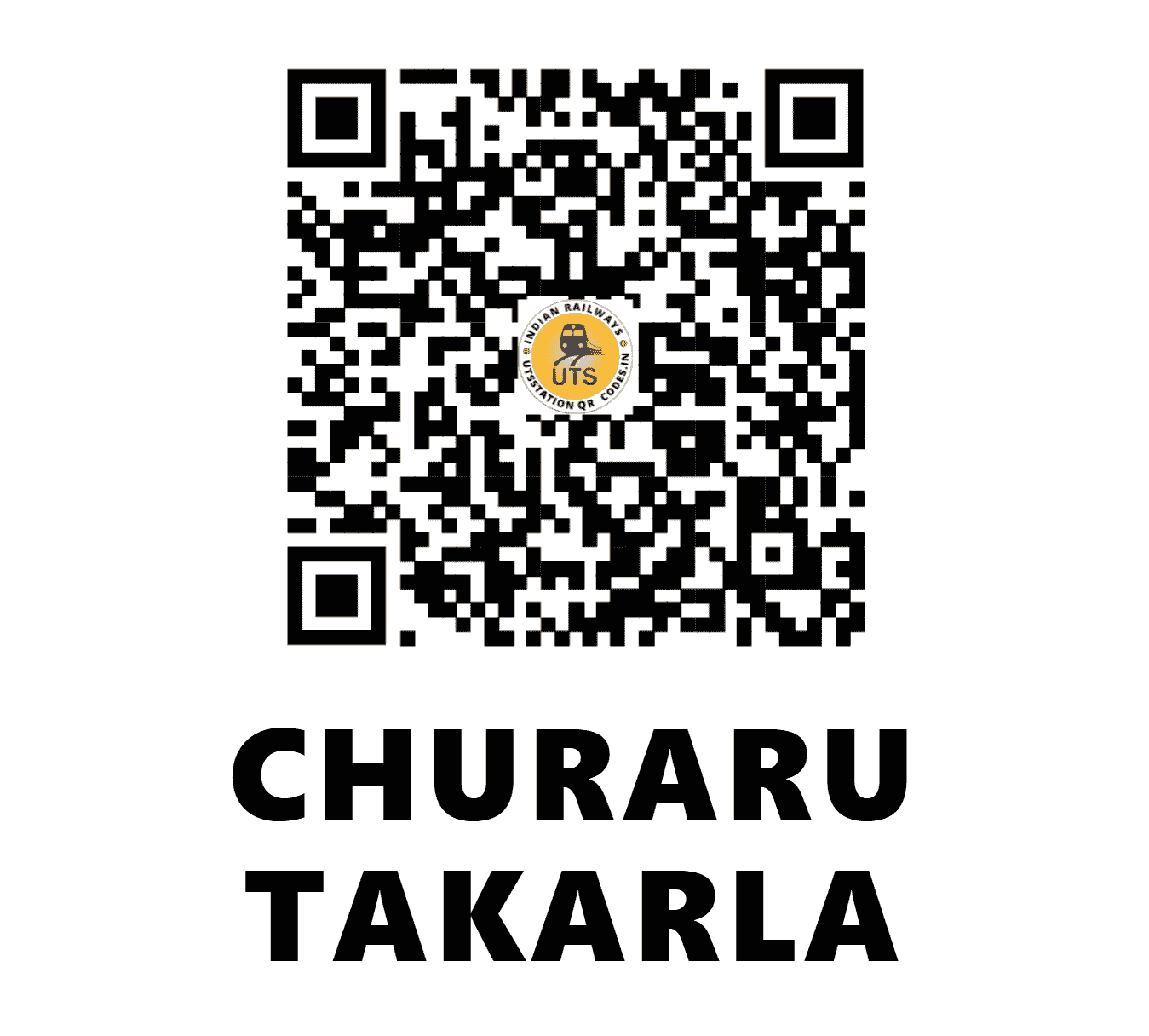 UTS QR Code for CHURARU TAKARLA - CHTL (NR - HIMACHAL PRADESH)